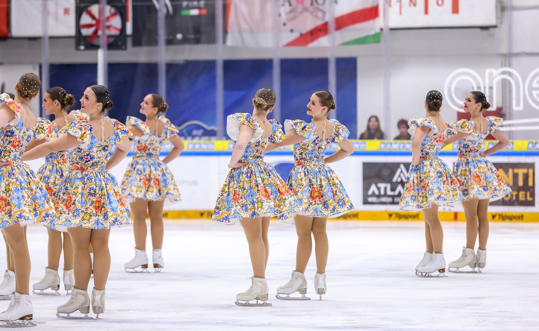 Tabulka týmů účastnících se letošního mistrovství ČR v synchronizovaném krasobruslení